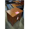Image 1 : NEW SOLID PINE BRACKENDALE 3 DRAWER NIGHTSTAND, FITTED DRAWER BOXES, DOVETAILED, CHOCOLATE CHERRY ST