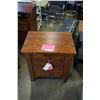 Image 2 : NEW SOLID PINE BRACKENDALE 3 DRAWER NIGHTSTAND, FITTED DRAWER BOXES, DOVETAILED, CHOCOLATE CHERRY ST