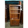 Image 2 : ASHLEY FLOOR MODEL MISSION OAK STYLE 6 FOOT BOOKSHELF, RETAIL $599
