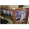 Image 1 : 26 x 32 BLOWING SMOKE AND 26 x 32 HOME SWEET HOME PRINTS