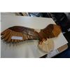 Image 1 : CARVED WOOD EAGLE WALL ART