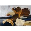 Image 1 : CARVED WOOD EAGLE WALL ART