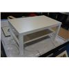 Image 1 : WHITE IKEA COFFEE TABLE