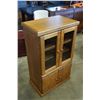 Image 1 : OAK STEREO CABINET