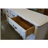Image 3 : 9 DRAWER WHITE FRENCH PROVINCIAL DRESSER