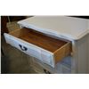 Image 3 : WHITE 5 DRAWER FRENCH PROVINCIAL HIGHBOY