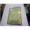 Image 1 : 1969 MAP OF BOSTON AND THE CHARLSTOWN PENNINSULA IN BLACK FRAME