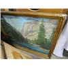 Image 3 : LARGE FRAMED OIL ON CANVAS, 2 FLOWER PRINTS ON BOARD AND FRAMED FRUIT