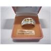 Image 2 : STERLING SILVER GUINED YELLOW SAPPHIRE RING SIZE 7 - RETAIL $300