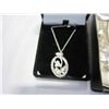 Image 2 : STERLING CHAINS W/ PENDANTS AND 2 STERLING PINS