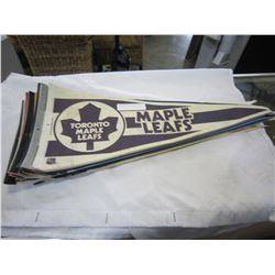 LOT OF SPORTS BANNERS