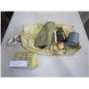Image 1 : WORLD WAR II FOOT POWDER, TOOTHBRUSH, UNIFORM REPAIR KIT, FIELD DRESSING