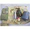 Image 2 : WORLD WAR II FOOT POWDER, TOOTHBRUSH, UNIFORM REPAIR KIT, FIELD DRESSING