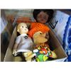 Image 2 : STEIFF PUPPET AND 2 DOLLS