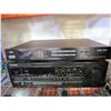 Image 2 : TECHNICS RECORD PLAYER, PIONEER RECEIVER, SONY 5 DISC CHANGER, AND NEC SYNTHESIZER TUNER