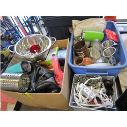 LOT OF ESTATE ITEMS & HOUSEWARES