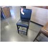 Image 3 : NEW 24" BLACK LEATHER COUNTER STOOL - WHOLESALE PRICE $175, CURRENT RETAIL $269