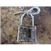 Image 3 : TIFFANY AND CO STERLING LOCK PENDANT AND STERLING CHAIN