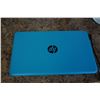 Image 2 : BLUE HP LAPTOP WITH CHARGER