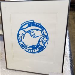 NATIVE LEP SALMON SIGNED A MAC