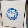 Image 1 : NATIVE LEP SALMON SIGNED A MAC