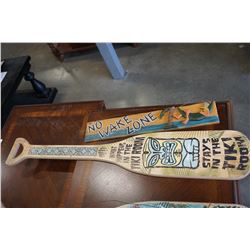 2 NEW TIKI SIGNS