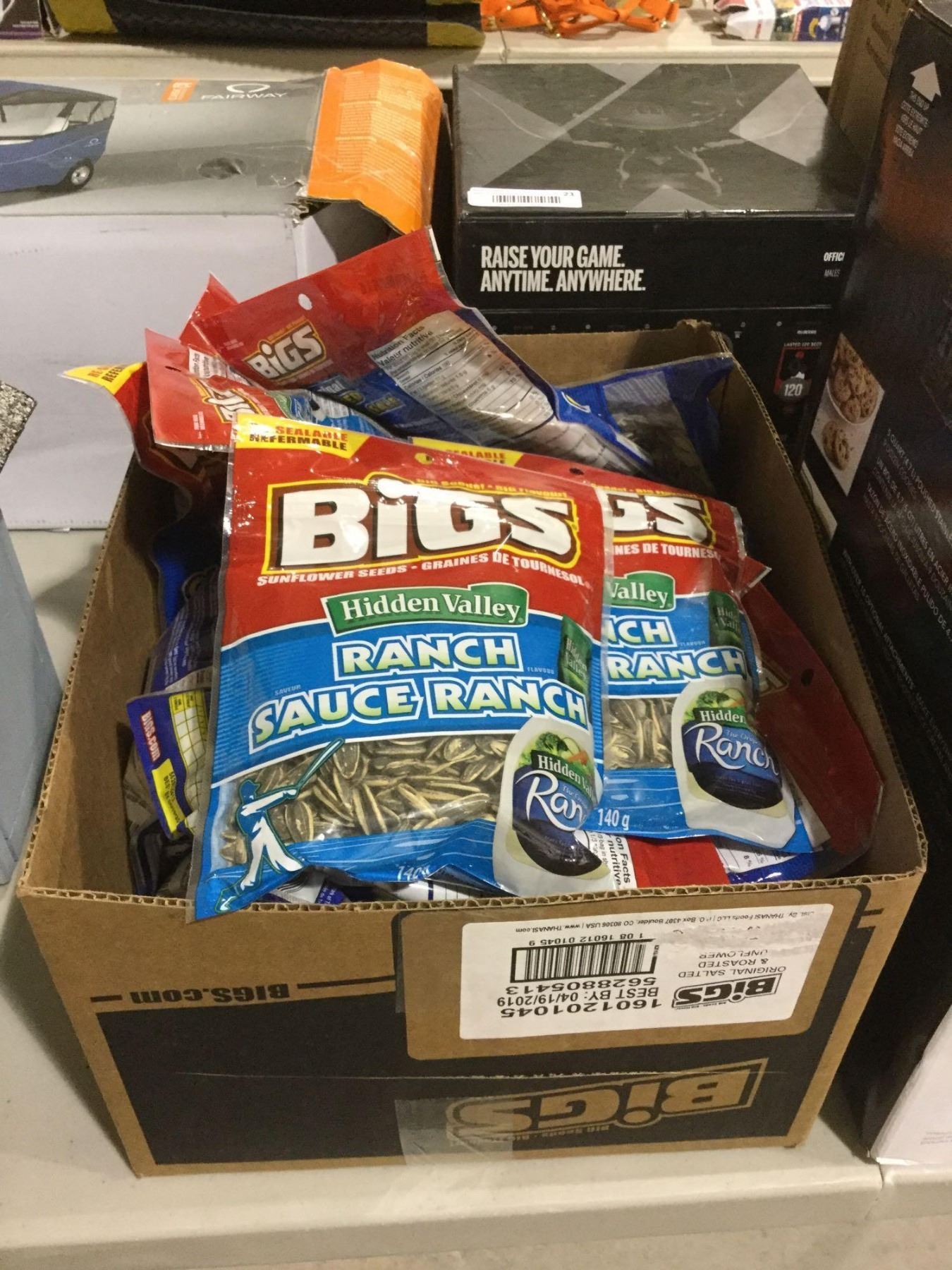 Case of Bigs Ranch Sunflower Seeds (24 x140g)