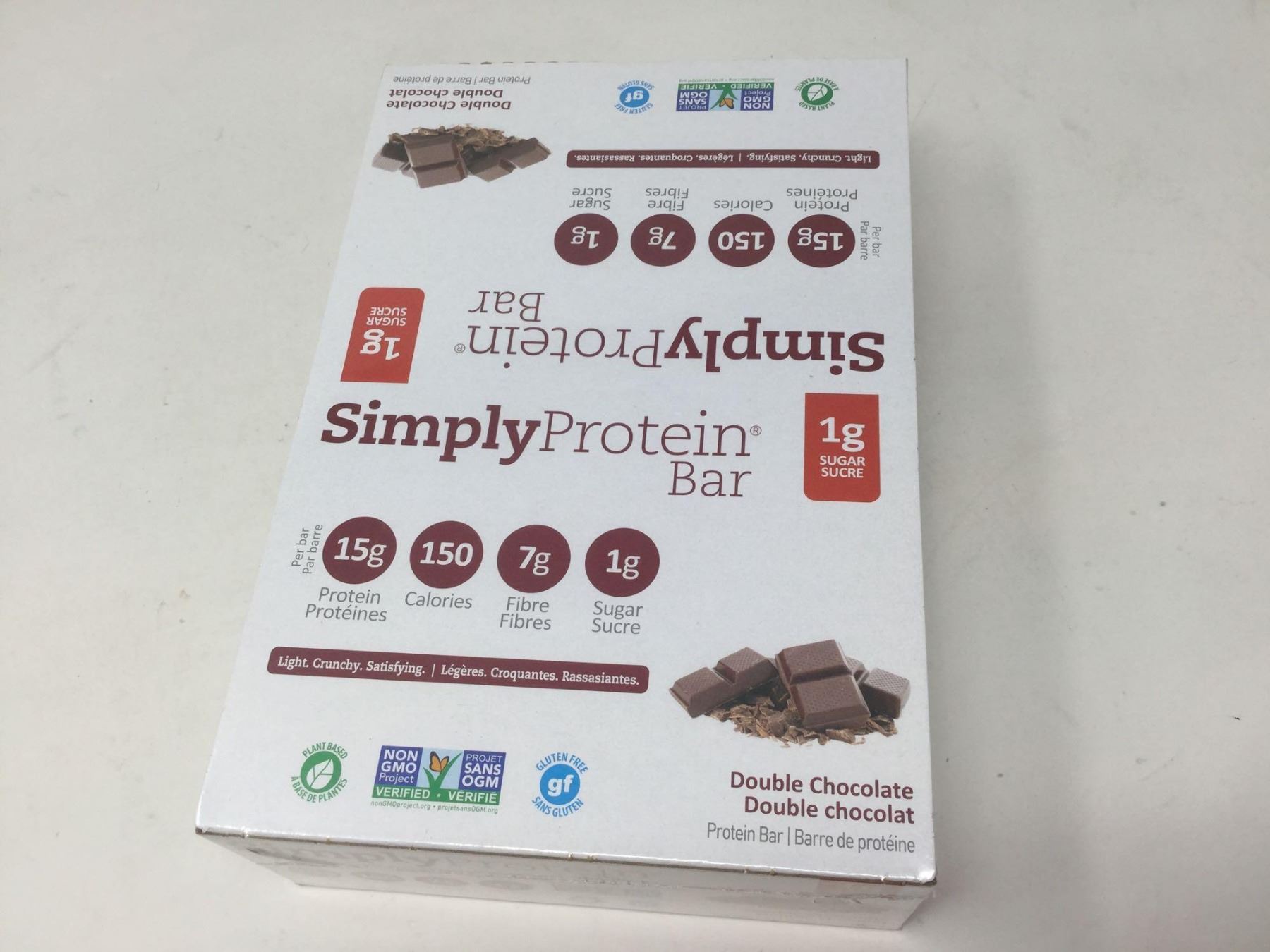 Simply Protein Bar Double Chocolate (15 x 40g)