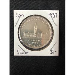 1939 CANADIAN SILVER DOLLAR