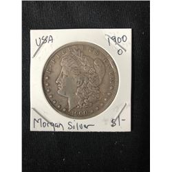 1900 USA MORGAN SILVER DOLLAR (MINTED NEW ORLEANS)