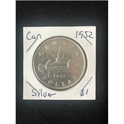 1952 CANADIAN SILVER DOLLAR