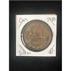 1936 CANADIAN SILVER DOLLAR