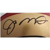 Image 2 : JOE MONTANA SIGNED 49ers FOOTBALL HELMET (JSA COA)