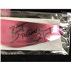 Image 2 : AUTOGRAPHED VINTAGE BRETT "HITMAN" HART WRAP AROUND SUNGLASSES W/ JIM "THE ANVIL" NEIDHART FIGURE