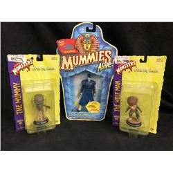 TOY FIGURES LOT (MONSTERS/ MUMMIES ALIVE)