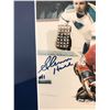 Image 2 : GLENN HALL & HENRI RICHARD SIGNED FRAMED PHOTO