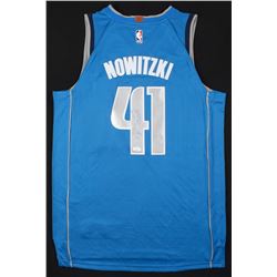 DIRK NOWITZKI SIGNED MAVERICKS BASKETBALL JERSEY (JSA COA)