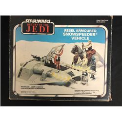 STAR WARS VINTAGE REBEL ARMOURED SNOWSPEEDER VEHICLE W/ ORIGINAL BOX