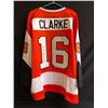 Image 1 : BOBBY CLARKE SIGNED FLYERS HOCKEY JERSEY