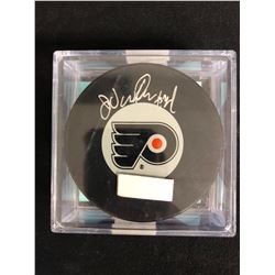 SIGNED FLYERS HOCKEY PUCK