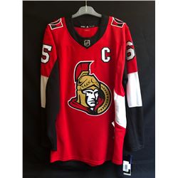 ERIK KARLSSON OTTAWA SENATORS CAPTAIN JERSEY (SIZE 52)