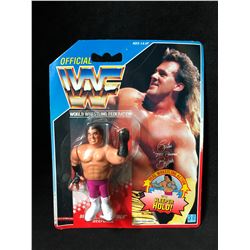 WWF 1990 Hasbro Brutus the Barber Beefcake Blue Card Figure