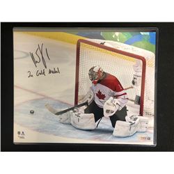 ROBERTO LUONGO SIGNED TEAM CANADA HOCKEY PHOTO