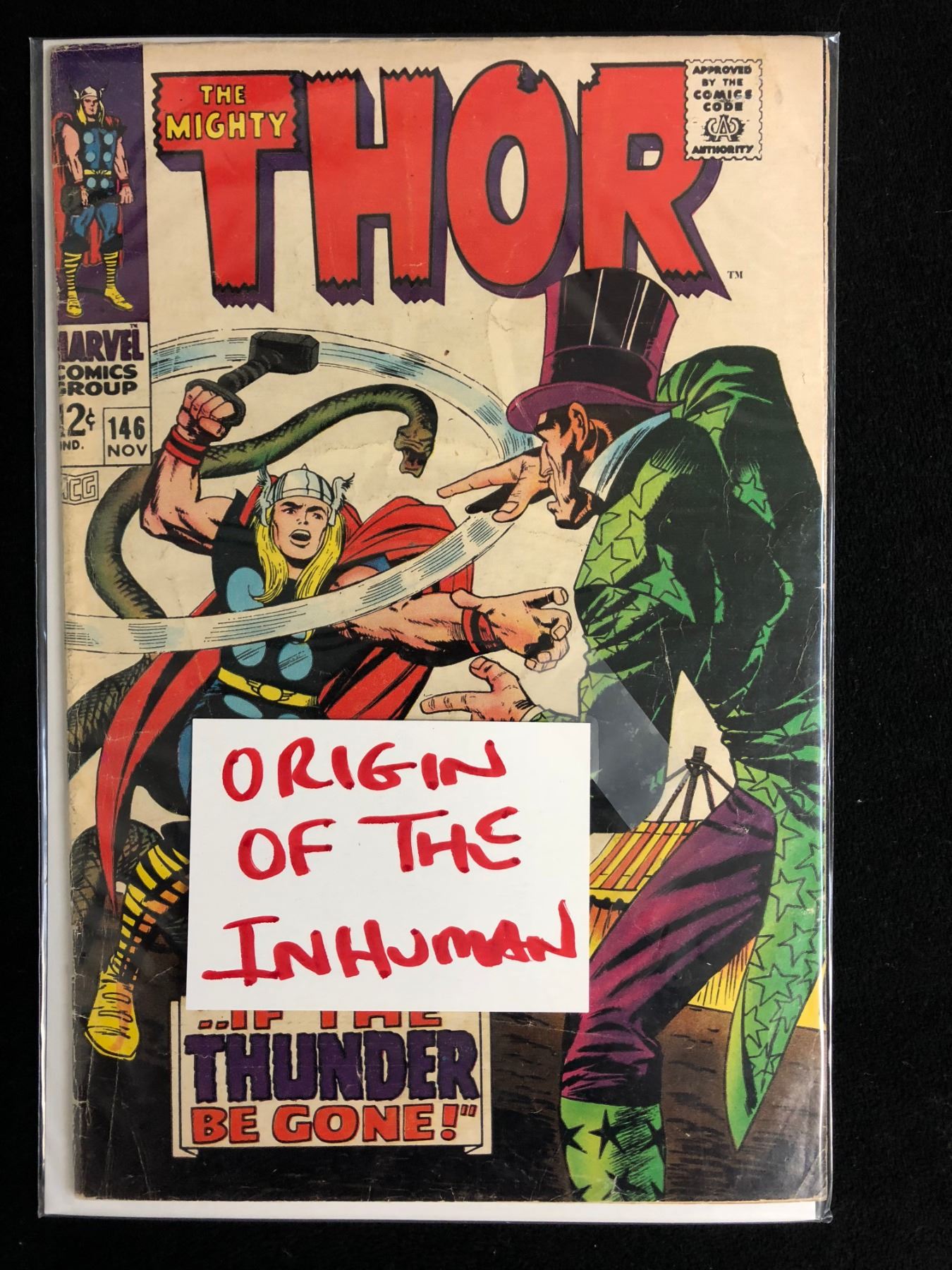 THE MIGHTY THOR 146 MARVEL COMICS 1967 the-mighty-thor-146-marvel-comics-1967