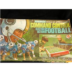 1971 COLECO CFL FOOTBALL GAMES COMMAND CONTROL