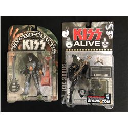 KISS ALIVE & PSYCHO CIRCUS ACTION FIGURES LOT