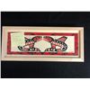 Image 1 : 18" FIRST NATIONS CEDAR BOX W/ ARTIST SIGNATURE
