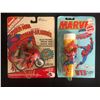 Image 1 : COLLECTIBLE SPIDER-MAN TOY LOT (SPIDER-BIKE/ WEB FLASHLIGHT)