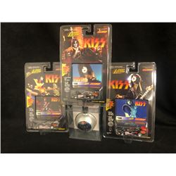 KISS DIE-CAST CARS/ ORNAMENT LOT