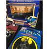 Image 2 : BATMAN TOY LOT (BATMOBILE/ FIGURE/ ERASER)